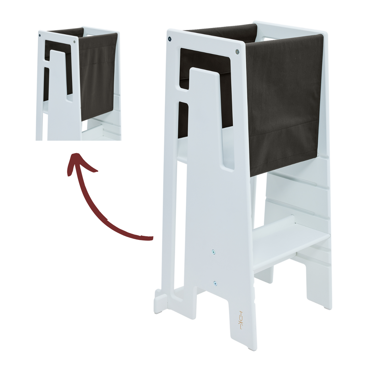 Tuki Entdeckertuch dark olive