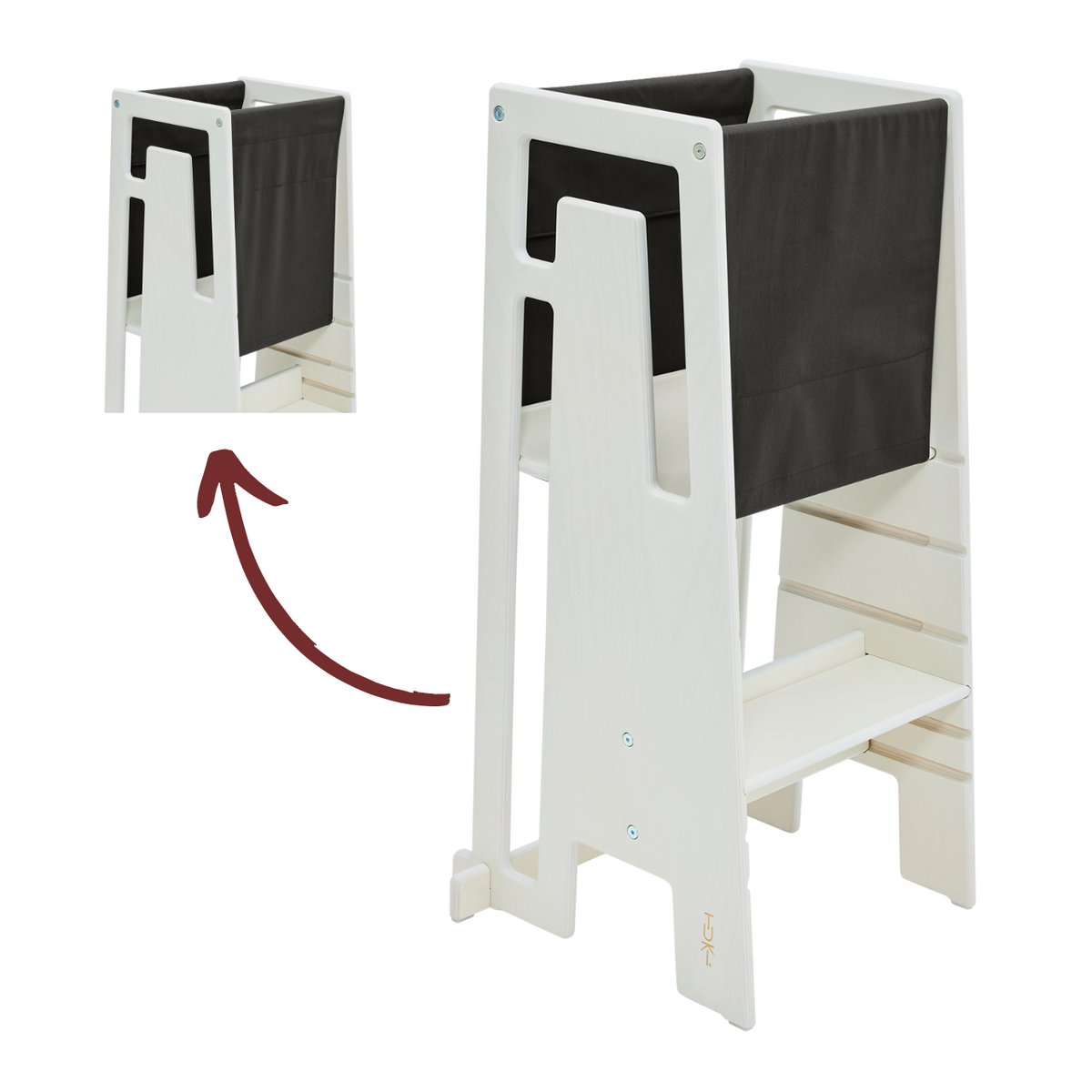 Tuki Entdeckertuch dark olive