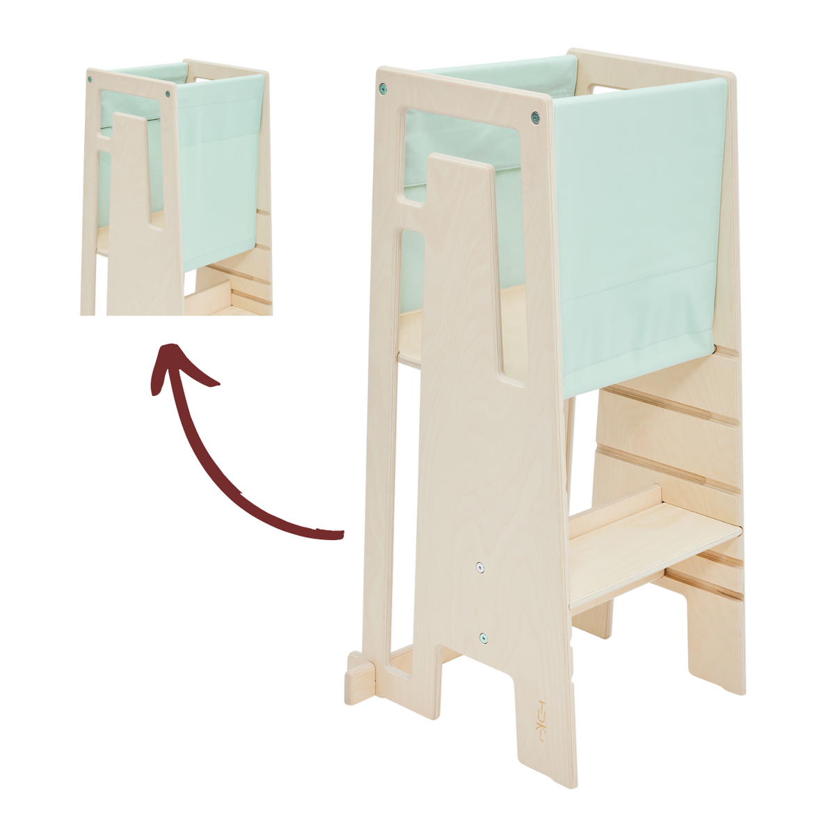 Tuki Entdeckertuch glacier