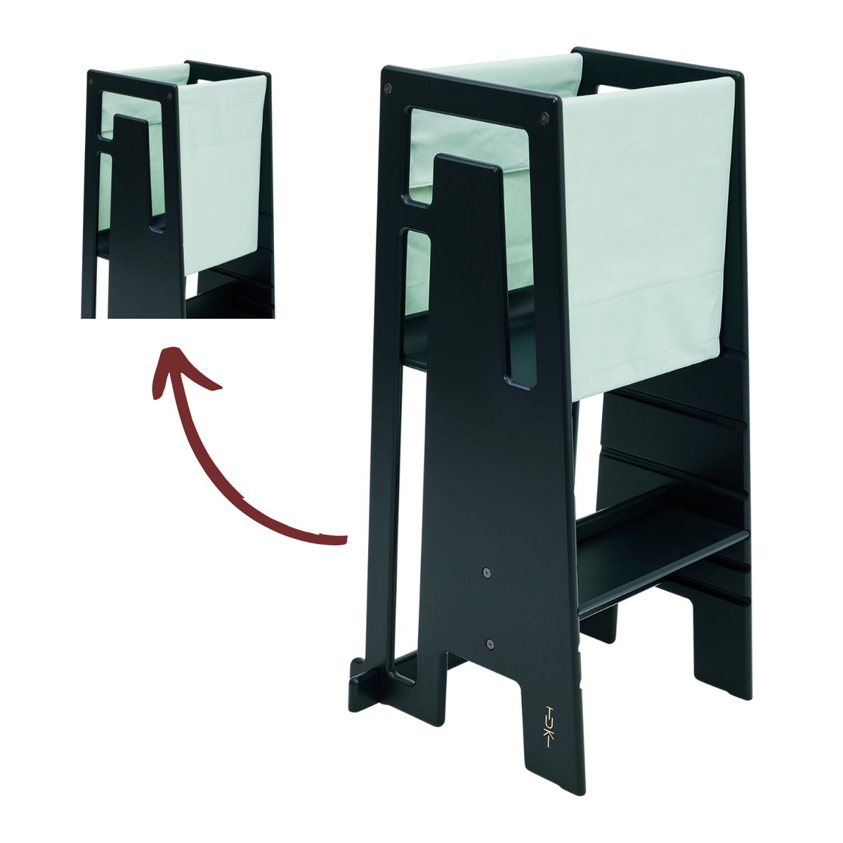 Tuki Entdeckertuch glacier