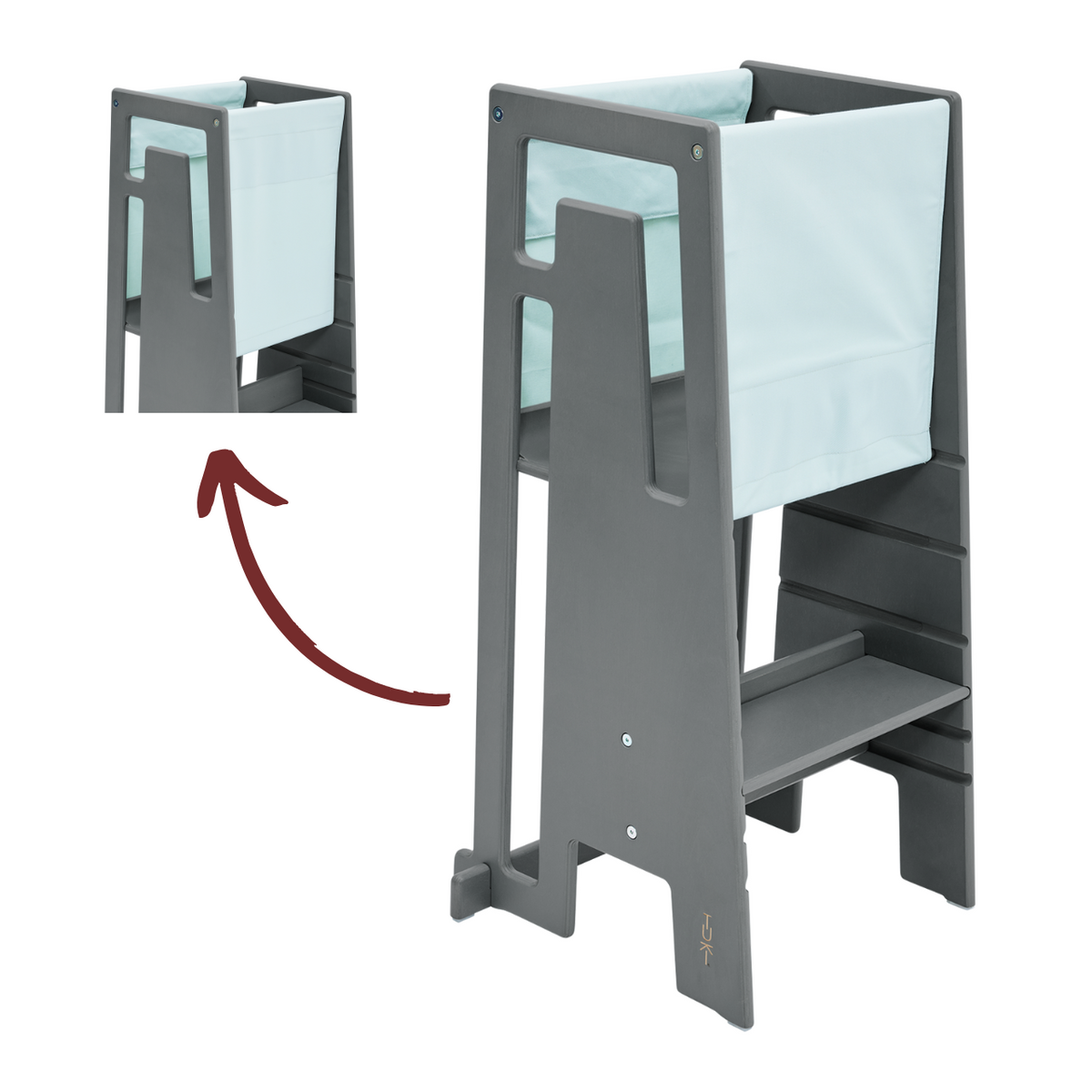 Tuki Entdeckertuch glacier