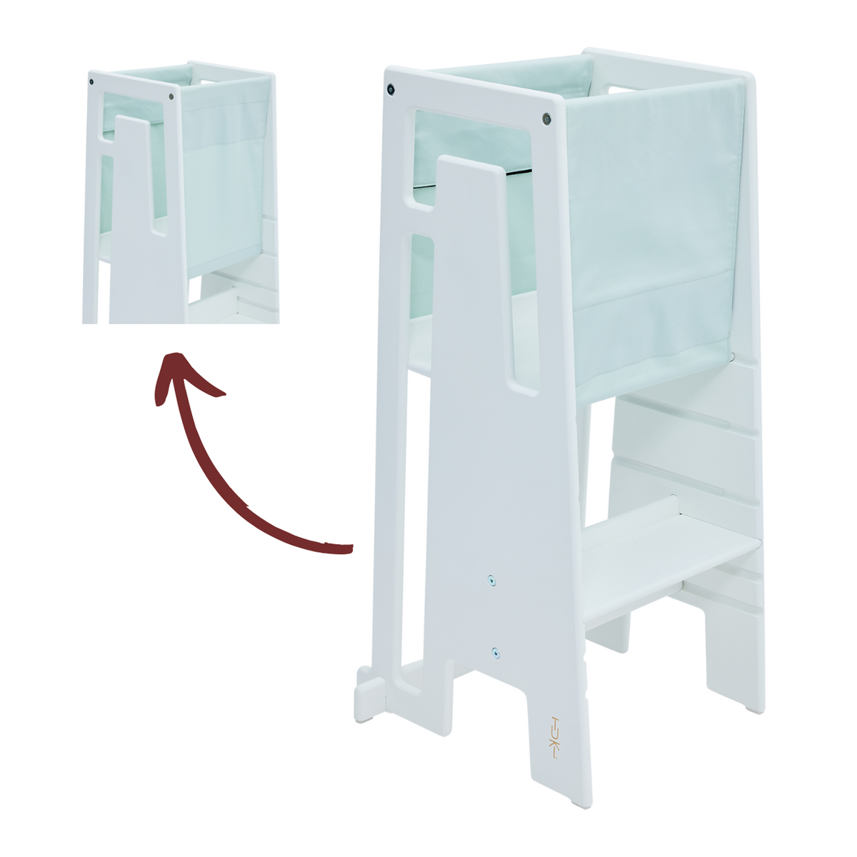 Tuki Entdeckertuch glacier