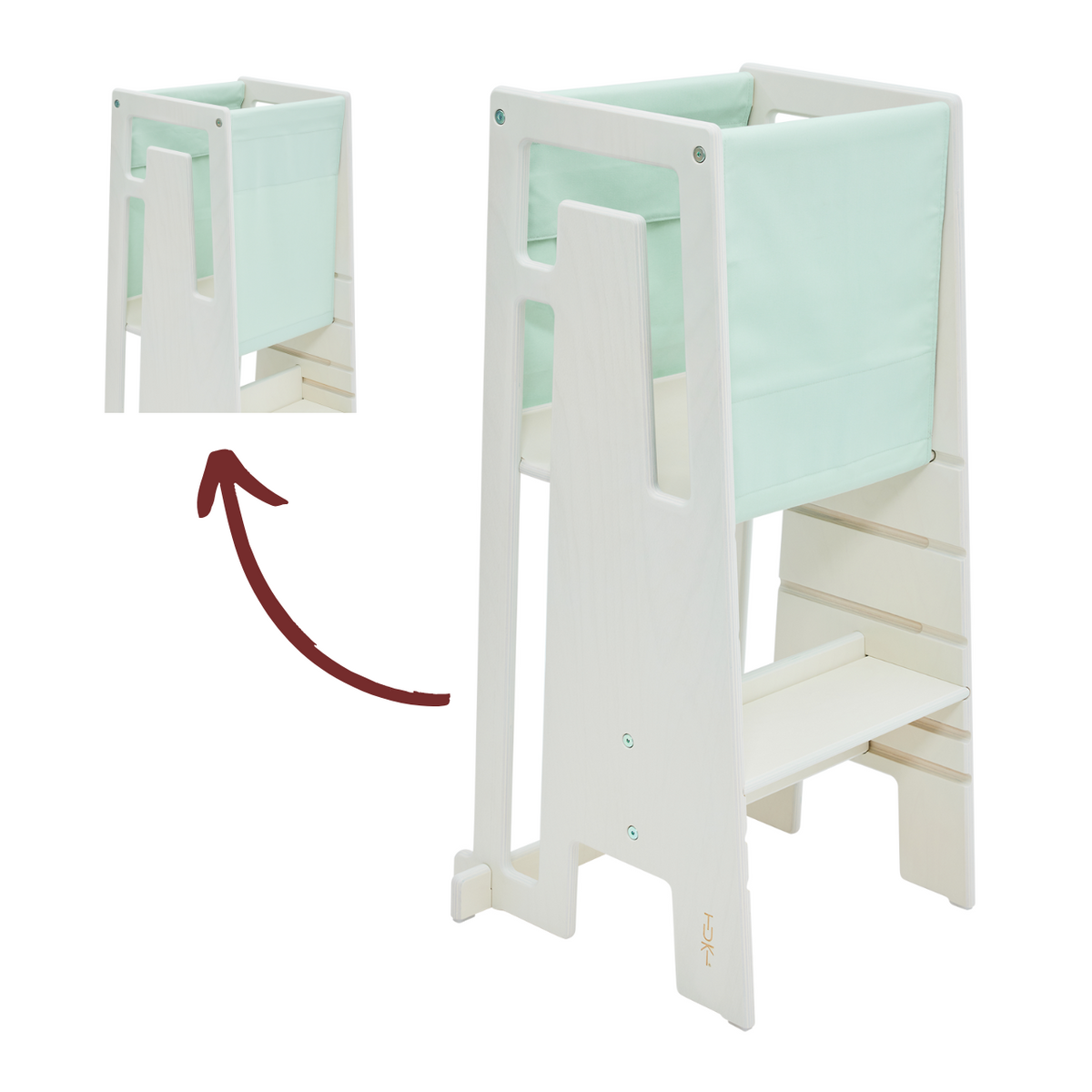 Tuki Entdeckertuch glacier