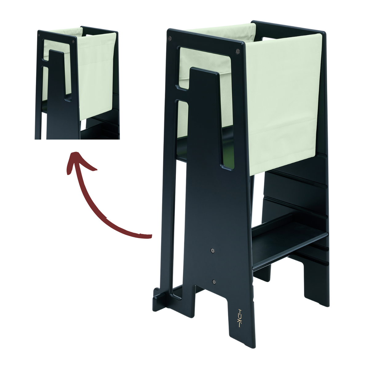 Tuki Entdeckertuch sage