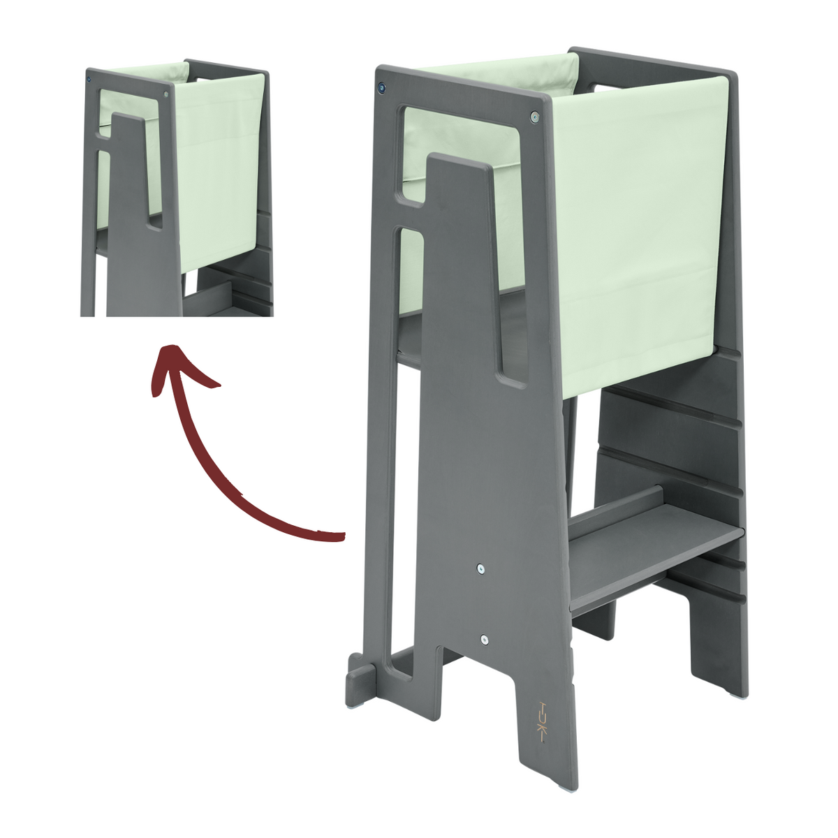 Tuki Entdeckertuch sage