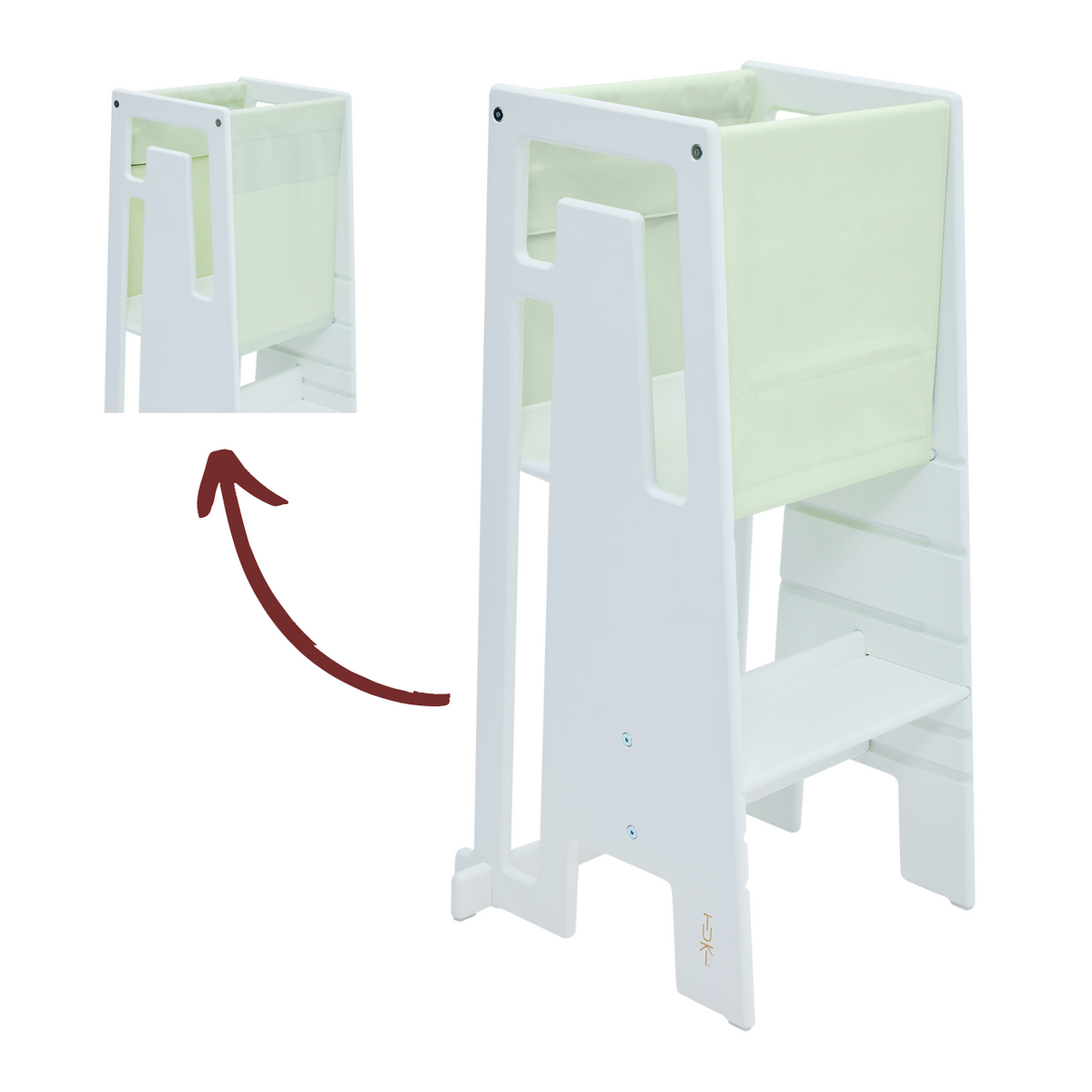 Tuki Entdeckertuch sage