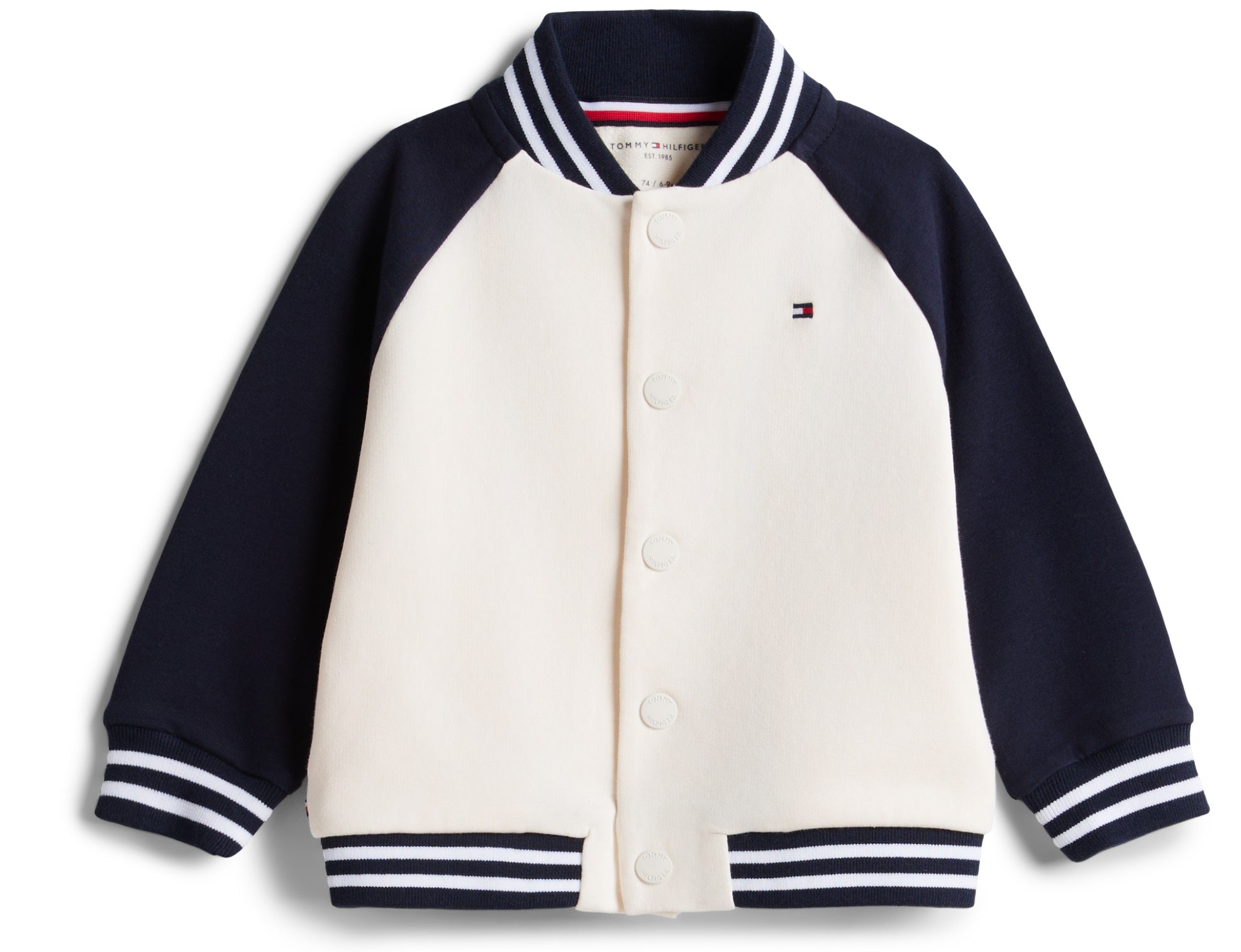 Tommy Hilfiger Varsity Jacke Smile Flag Dark Night Navy