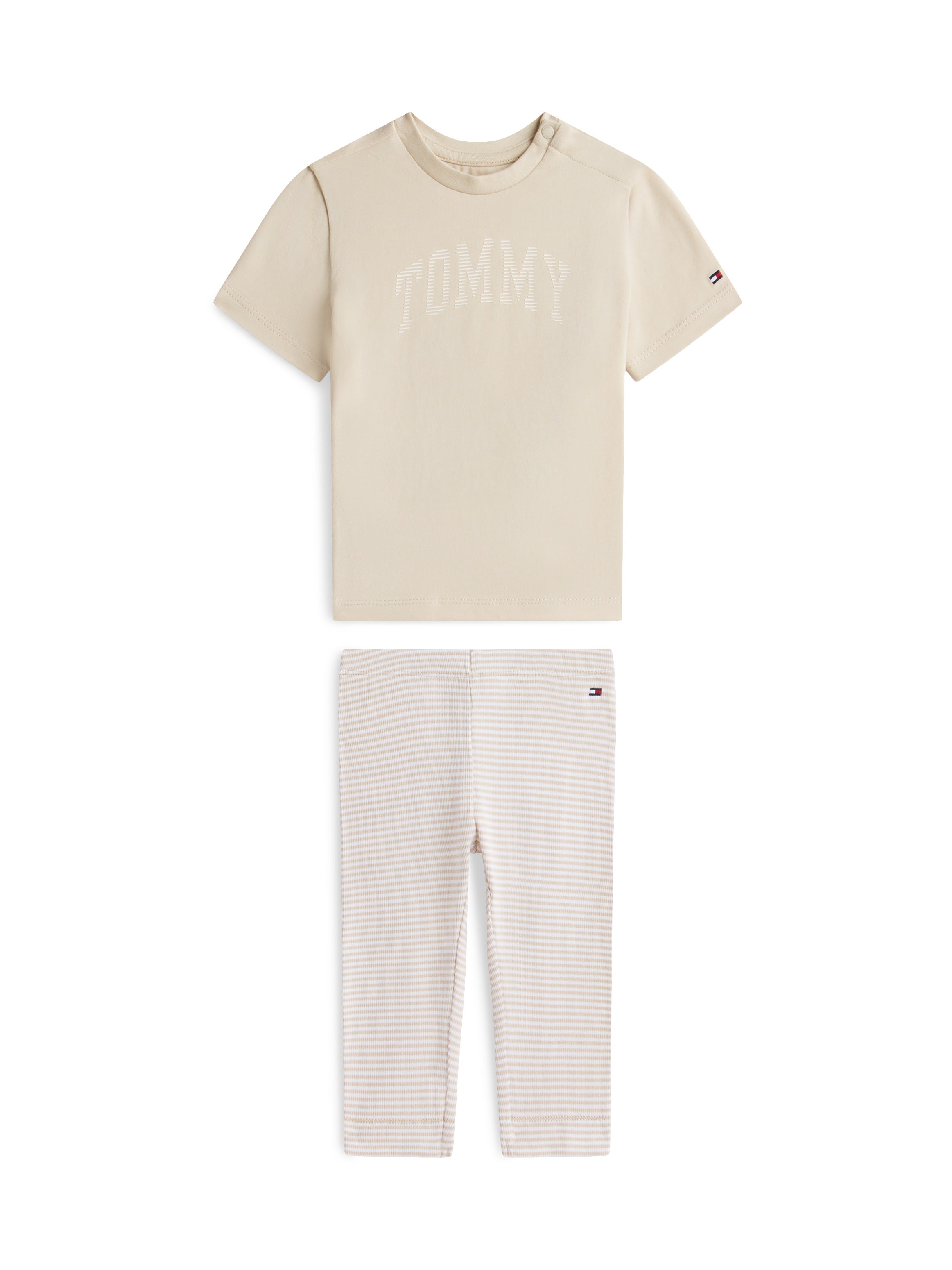 Tommy Hilfiger Leggings Set 2tlg. Beige