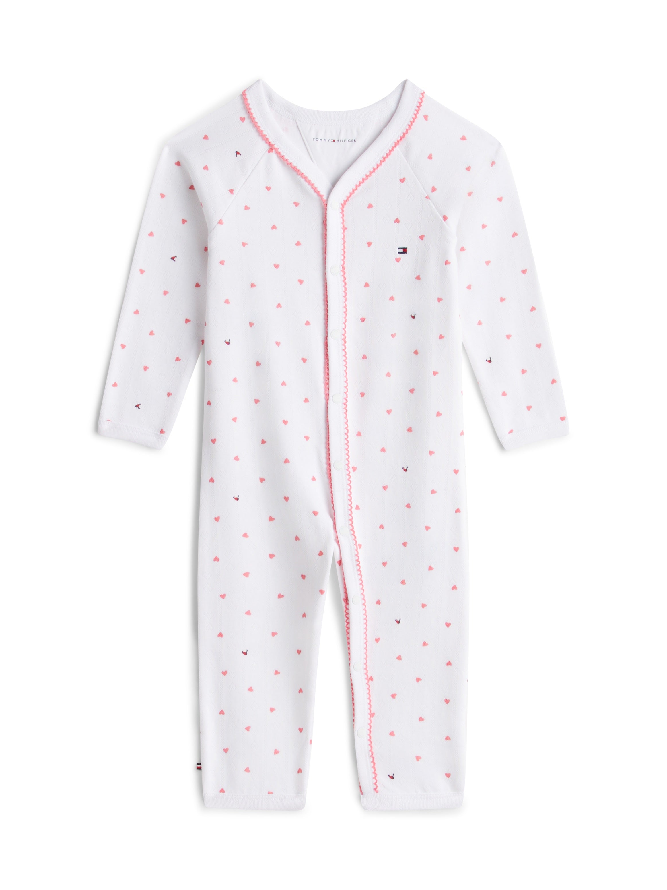 Tommy Hilfiger Coverall Pointelle White Heart