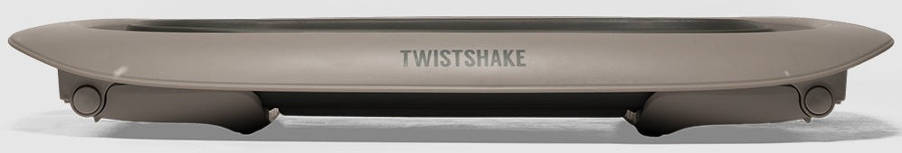 Twistshake Badewannen - Set mit Kissen und Badebrause grey