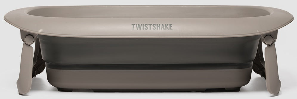 Twistshake Badewannen - Set mit Kissen und Badebrause grey
