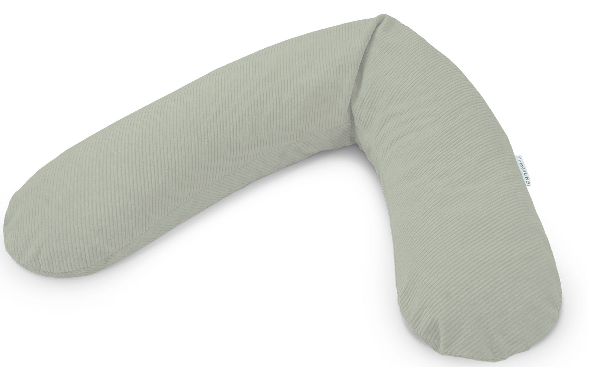Theraline Original Stillkissen 190 cm inkl. Cord-Bezug olivgrün
