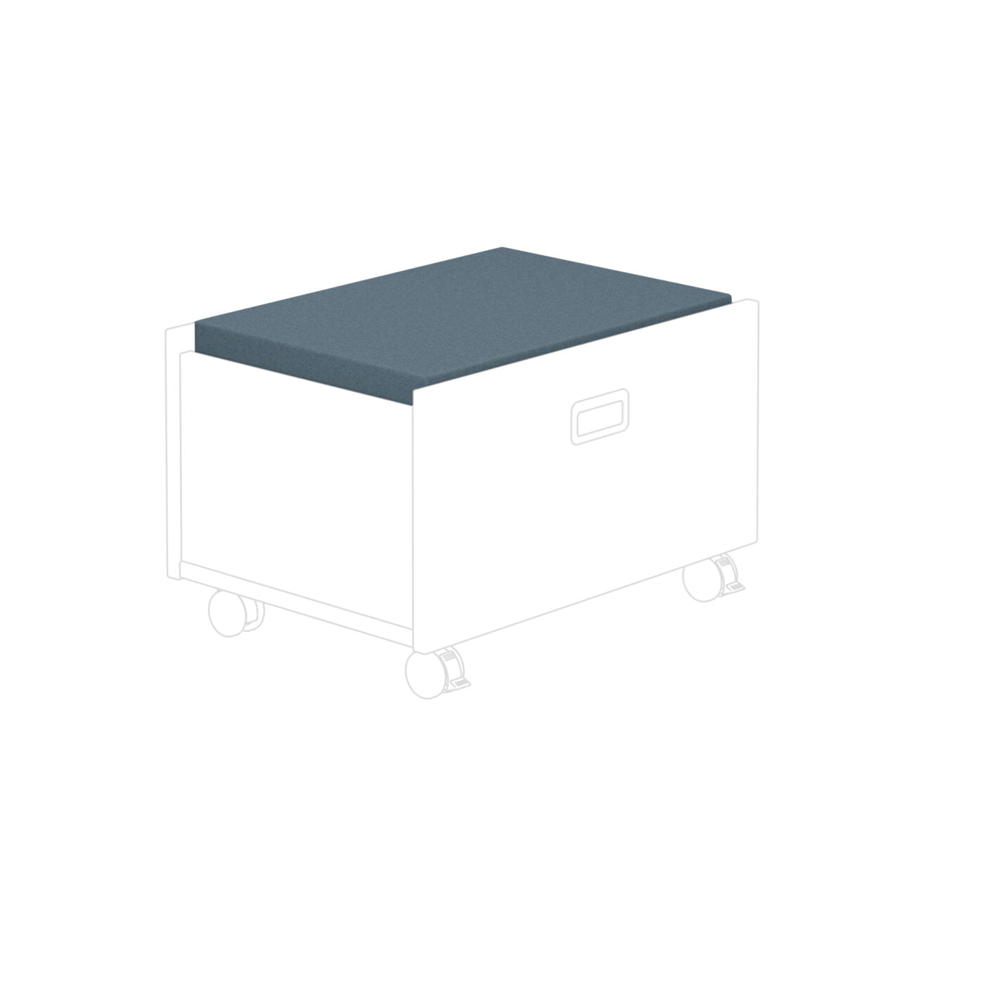 PAIDI Sitzpolster für Rollbox Mikrofaser