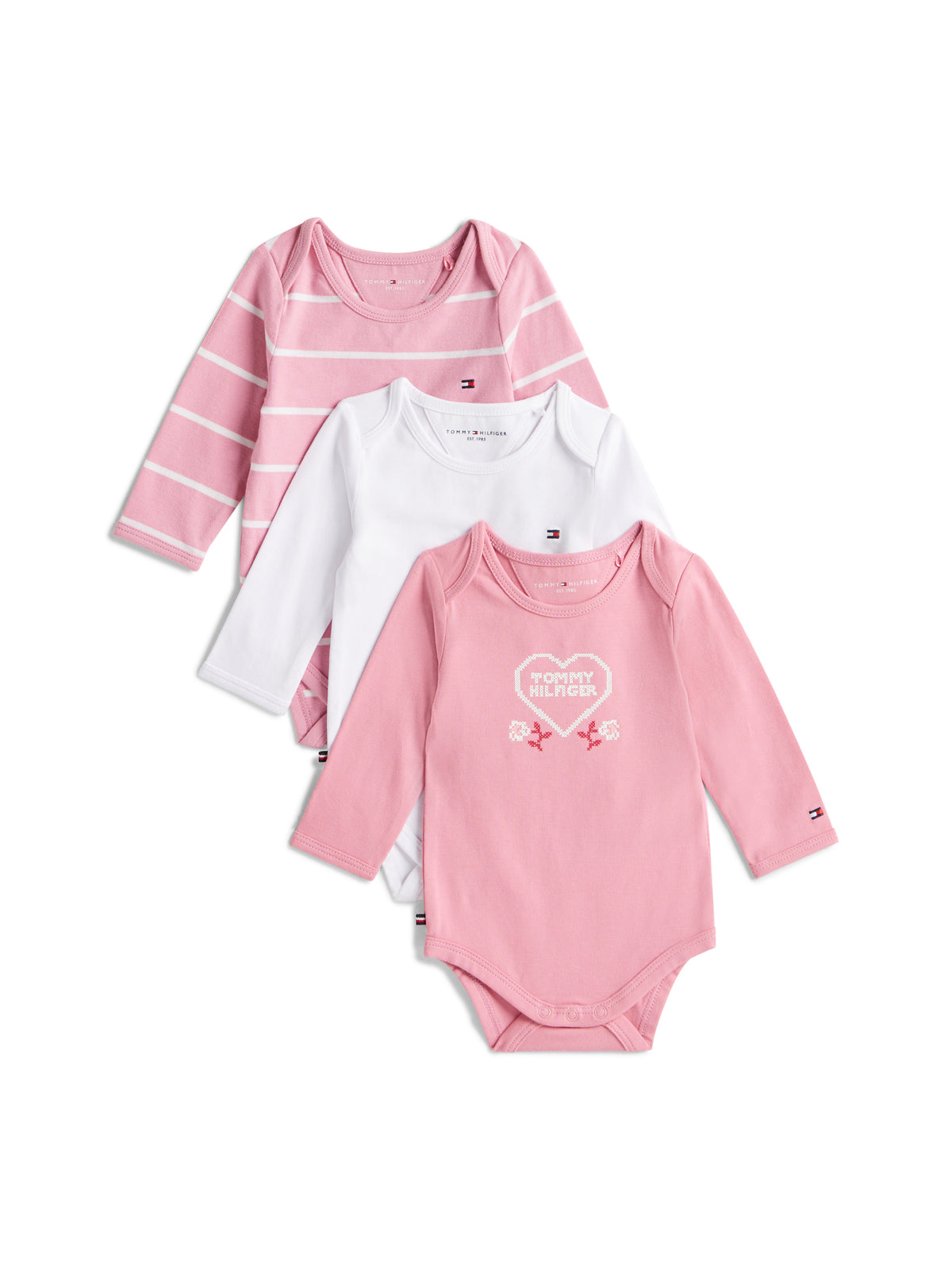 Tommy Hilfiger Kids Body Geschenkbox 3 Stk. Pink