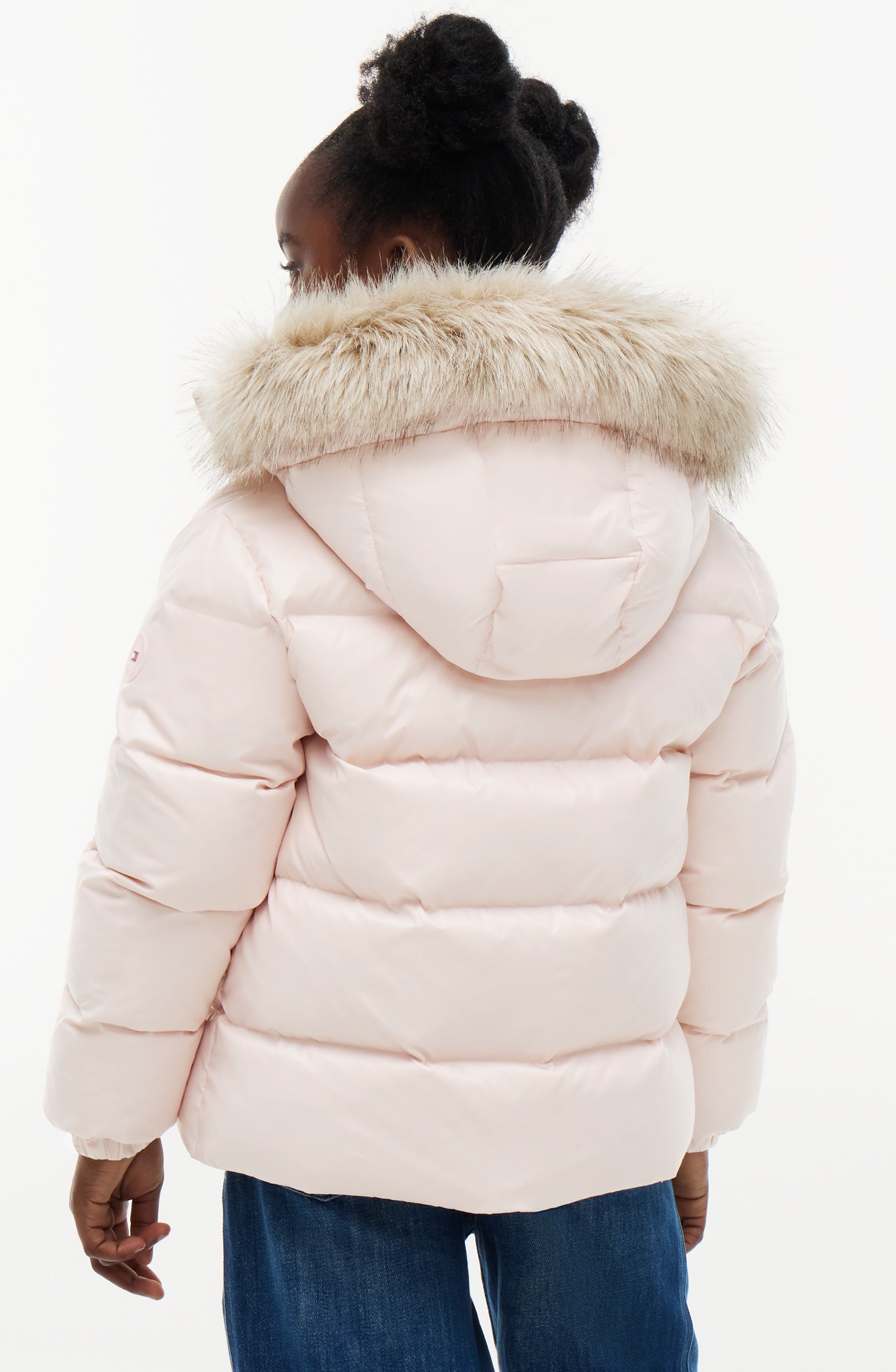 Tommy Hilfiger Essential Down Jacket - Whimsy Pink
