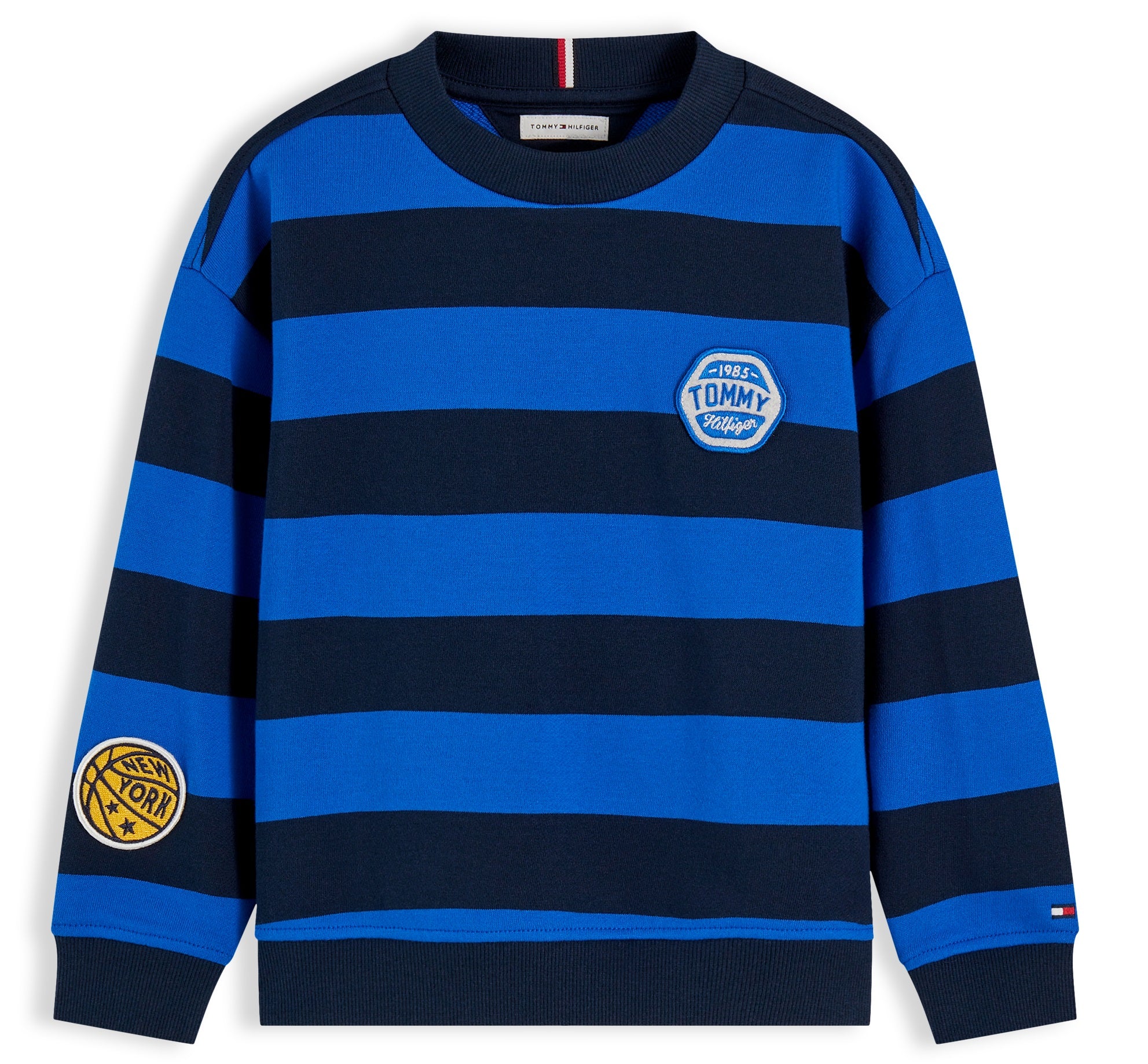 Tommy Hilfiger LB Crewneck Sweatshirt - Dark Blue Stripe