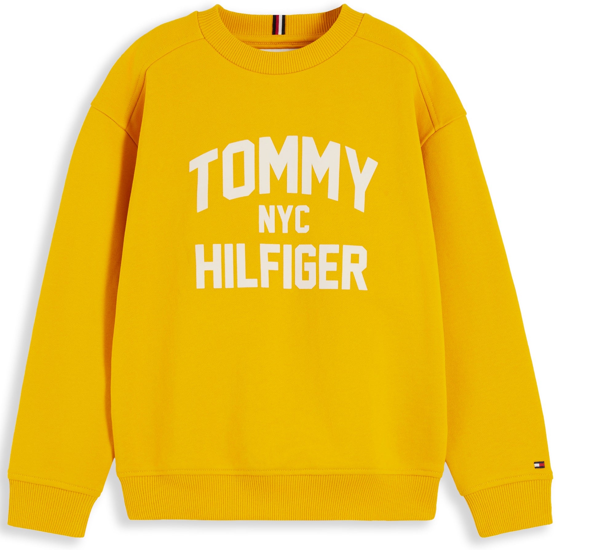 Tommy Hilfiger Brand Love Crew - Yellow