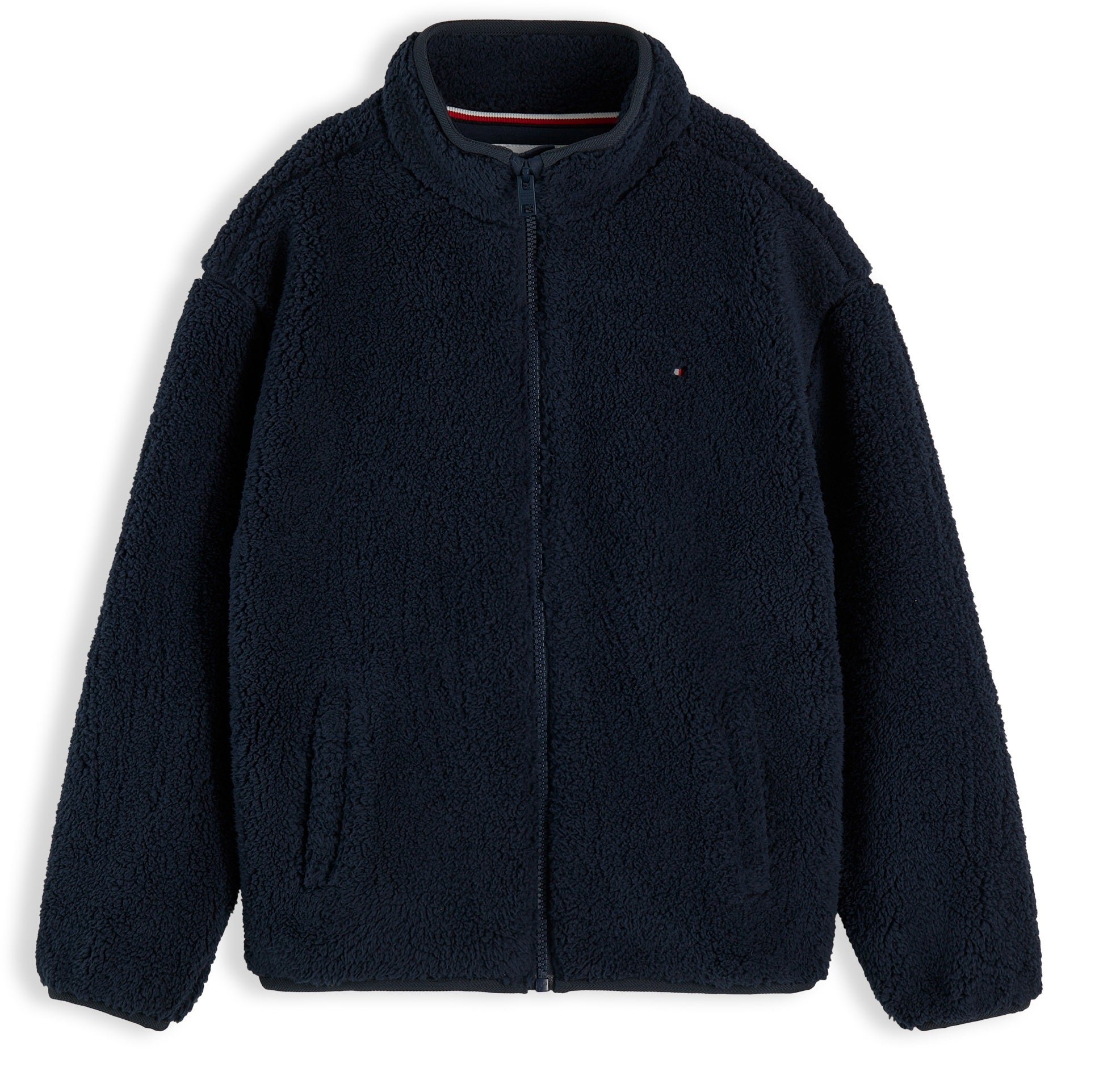 Tommy Hilfiger Flag Full Zip Jacke - Dark Blue