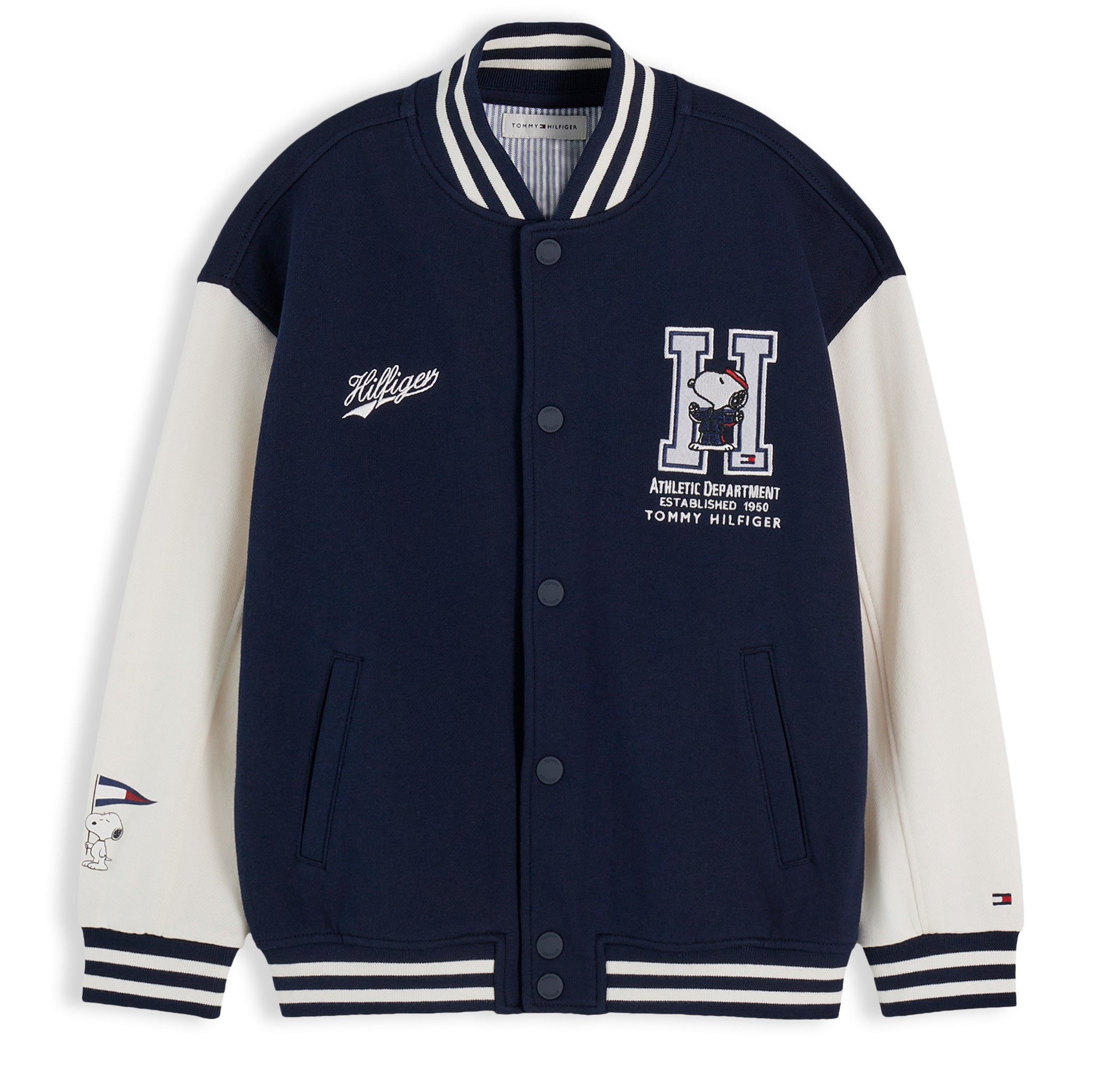 Tommy Hilfiger Peanuts Bomber Jacket - Dark Blue