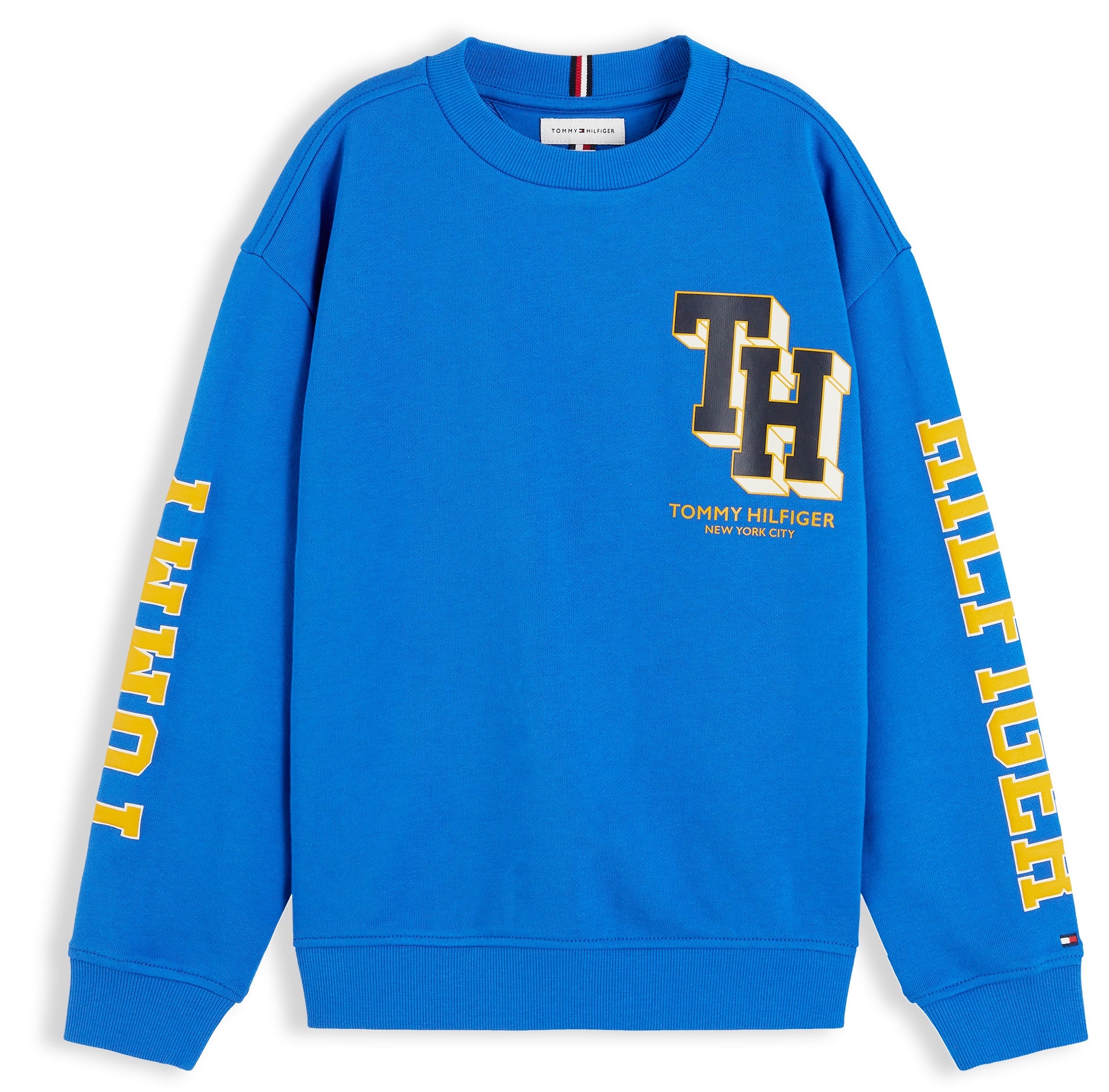 Tommy Hilfiger Varsity Sweatshirt - Vibrant Blue