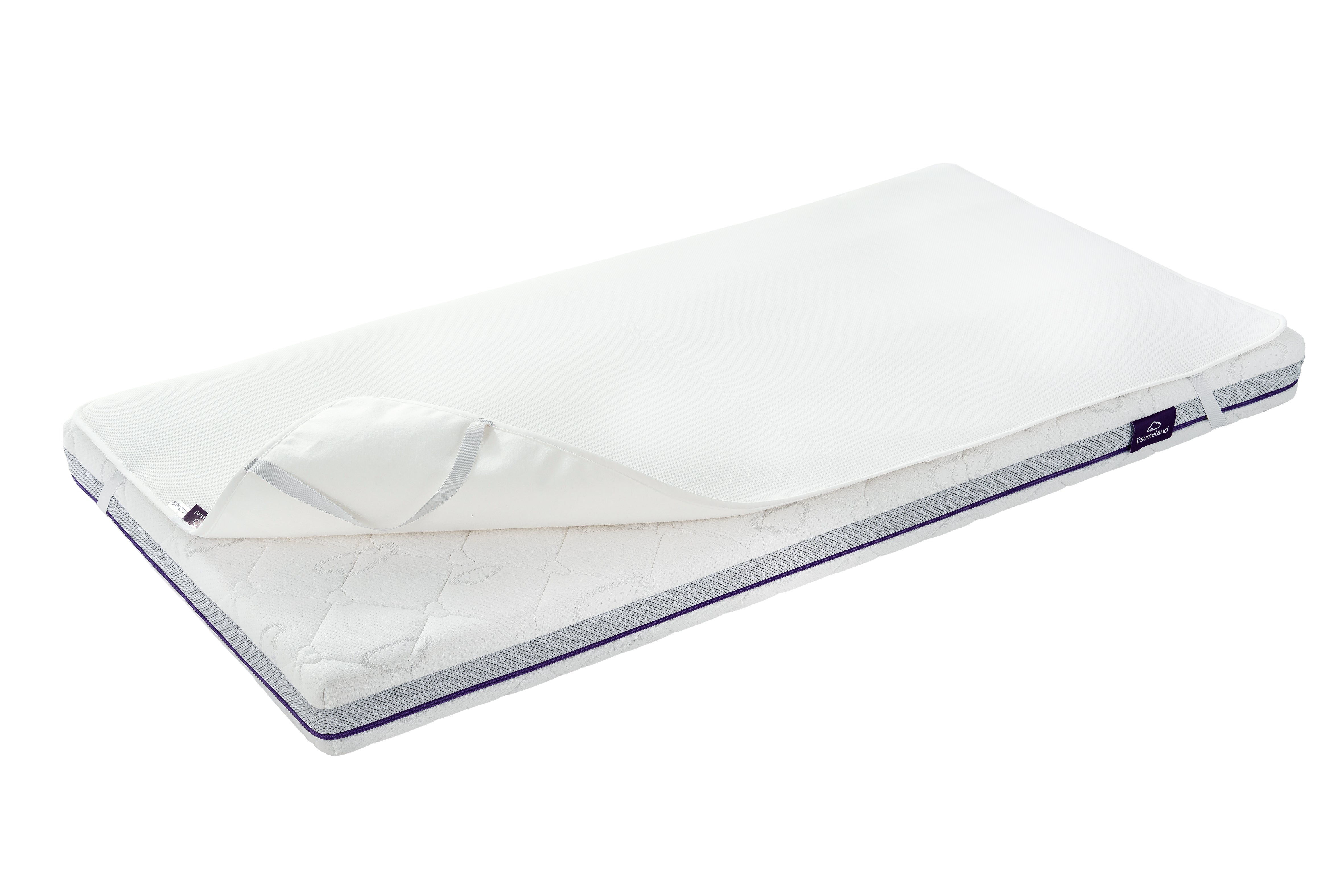 Träumeland AIRSAFE 3D-Nässeschutzauflage Debi mit Eckgummi 70 x 140 cm
