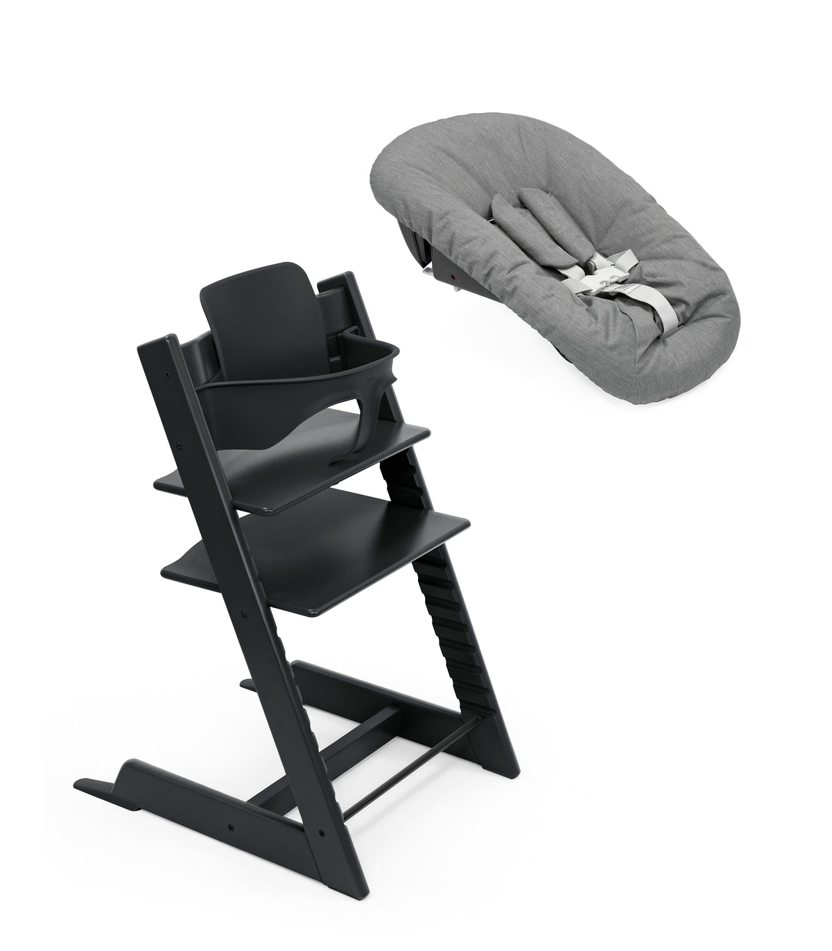 Stokke Tripp Trapp Hochstuhl Bundle mit Baby Set und Newborn Set *PROMO*