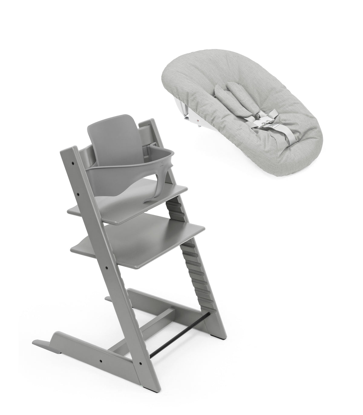 Stokke Tripp Trapp Hochstuhl Bundle mit Baby Set und Newborn Set *PROMO*