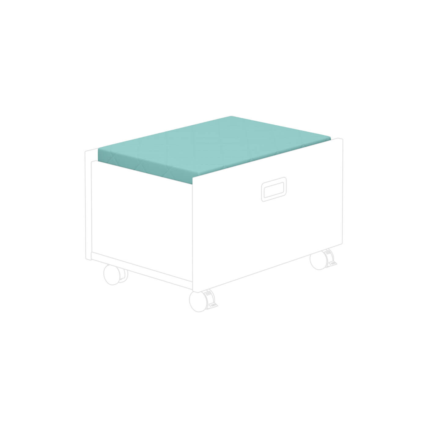 PAIDI Sitzpolster für Rollbox Baumwolle