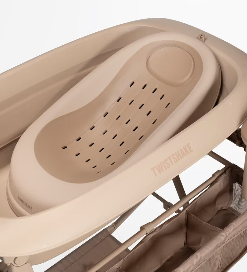 Twistshake Badewannenset Lux Mocha 10-teilig mit Badewannständer *Promo*
