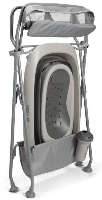 Twistshake Badewannenset Lux faded Grey 11-teilig *PROMOPRICE*