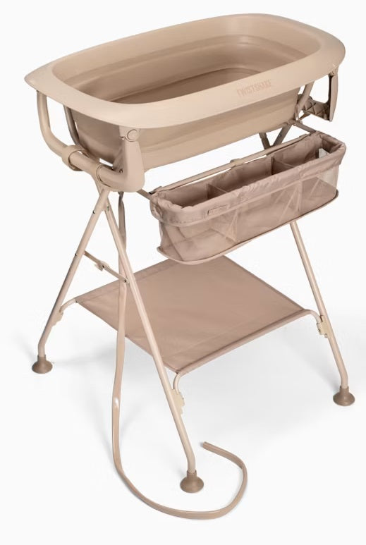Twistshake Badewannenset Lux Mocha 10-teilig mit Badewannständer *Promo*