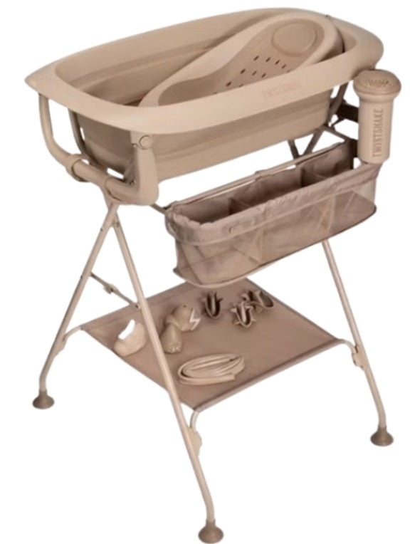 Twistshake Badewannenset Lux Mocha 10-teilig mit Badewannständer *Promo*