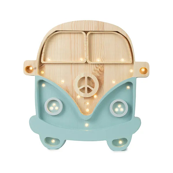 Little Lights Van Lamp retroblue