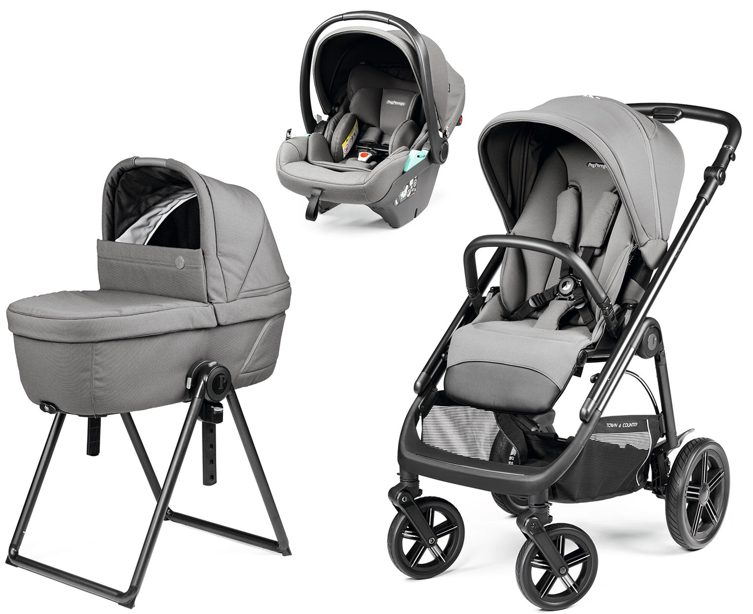 Peg Perego Veloce TC Trio Kinderwagen Set