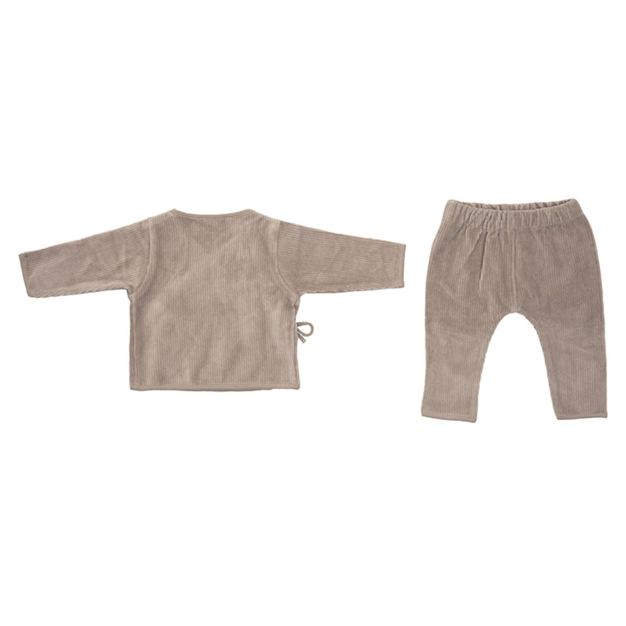 Witlof Wickelpullover + Hose Gr. 50/56 Velvet Rib