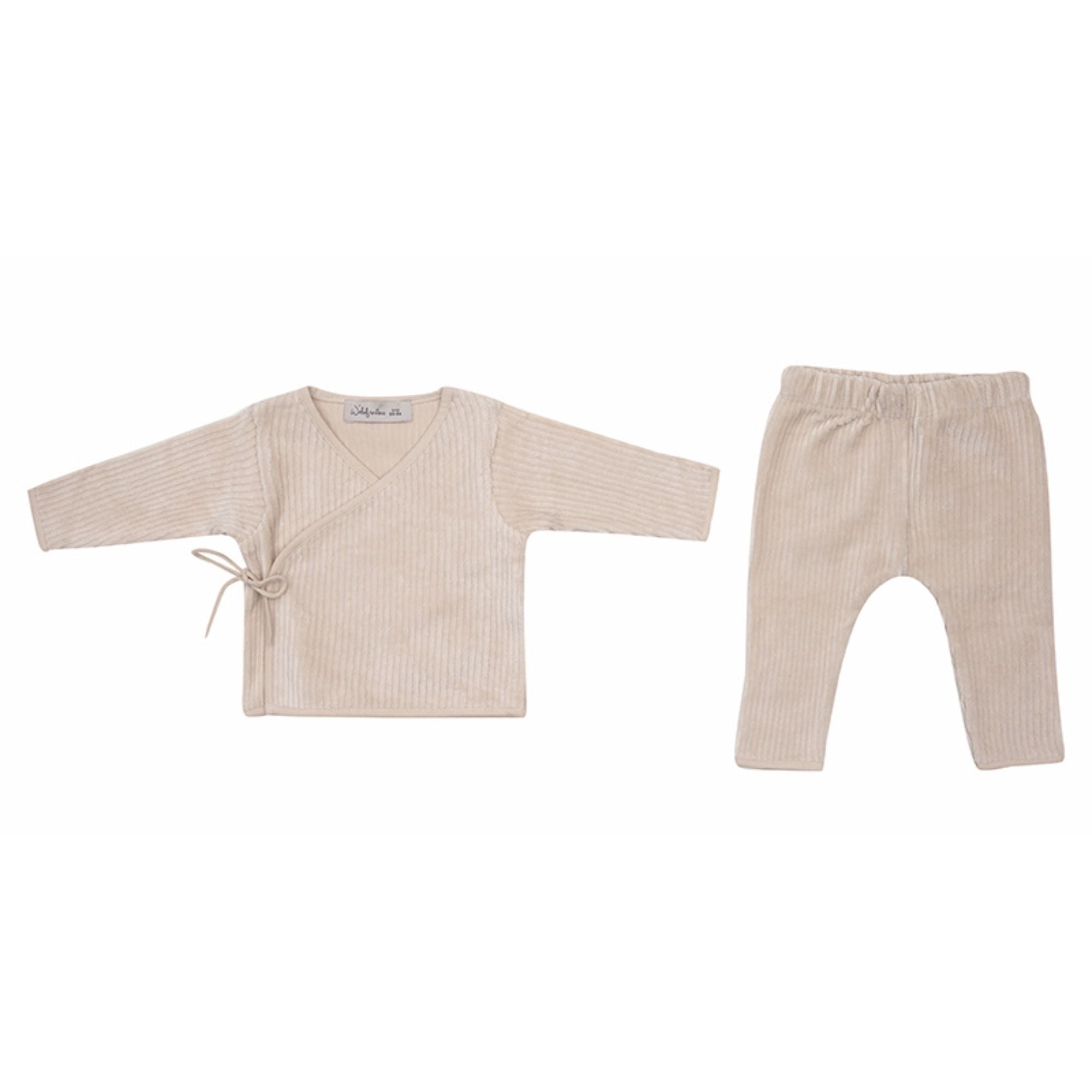 Witlof Wickelpullover + Hose Gr. 50/56 Velvet Rib