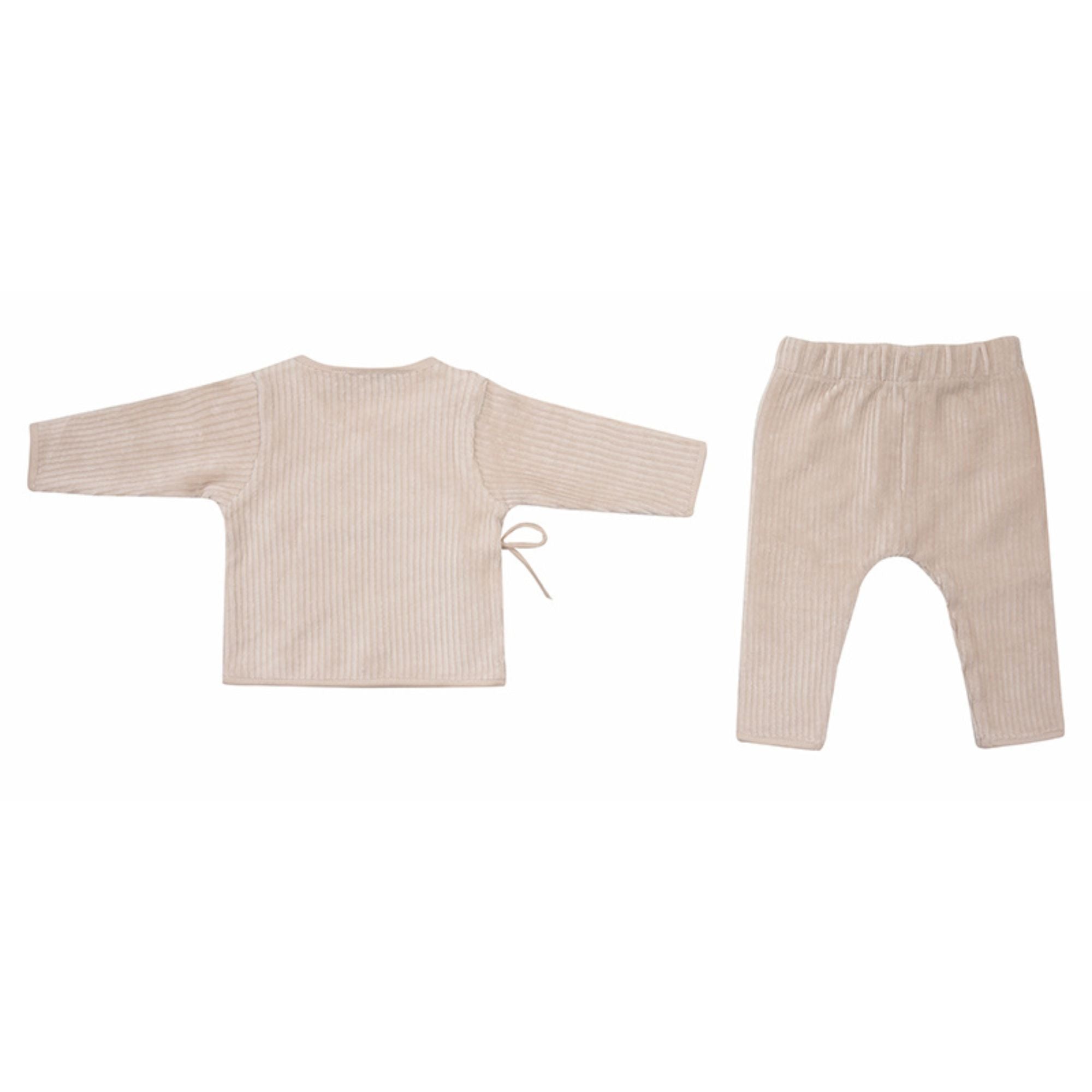 Witlof Wickelpullover + Hose Gr. 50/56 Velvet Rib