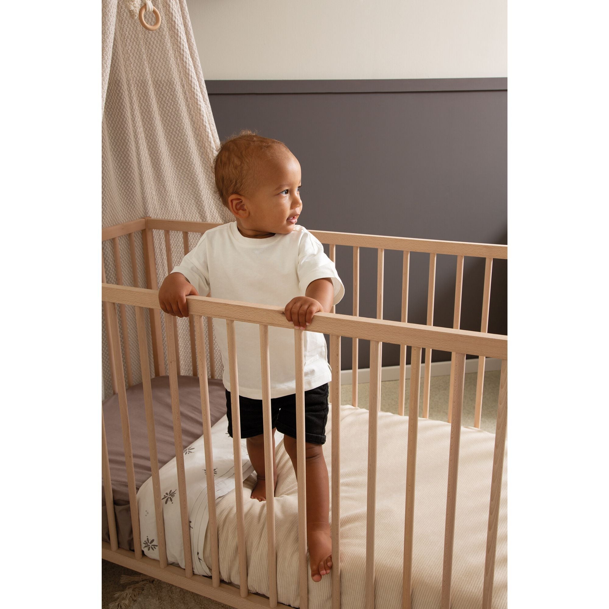 Witlof Tuck-Inn Babybettdecke 60 x 120 cm Velvet Rib