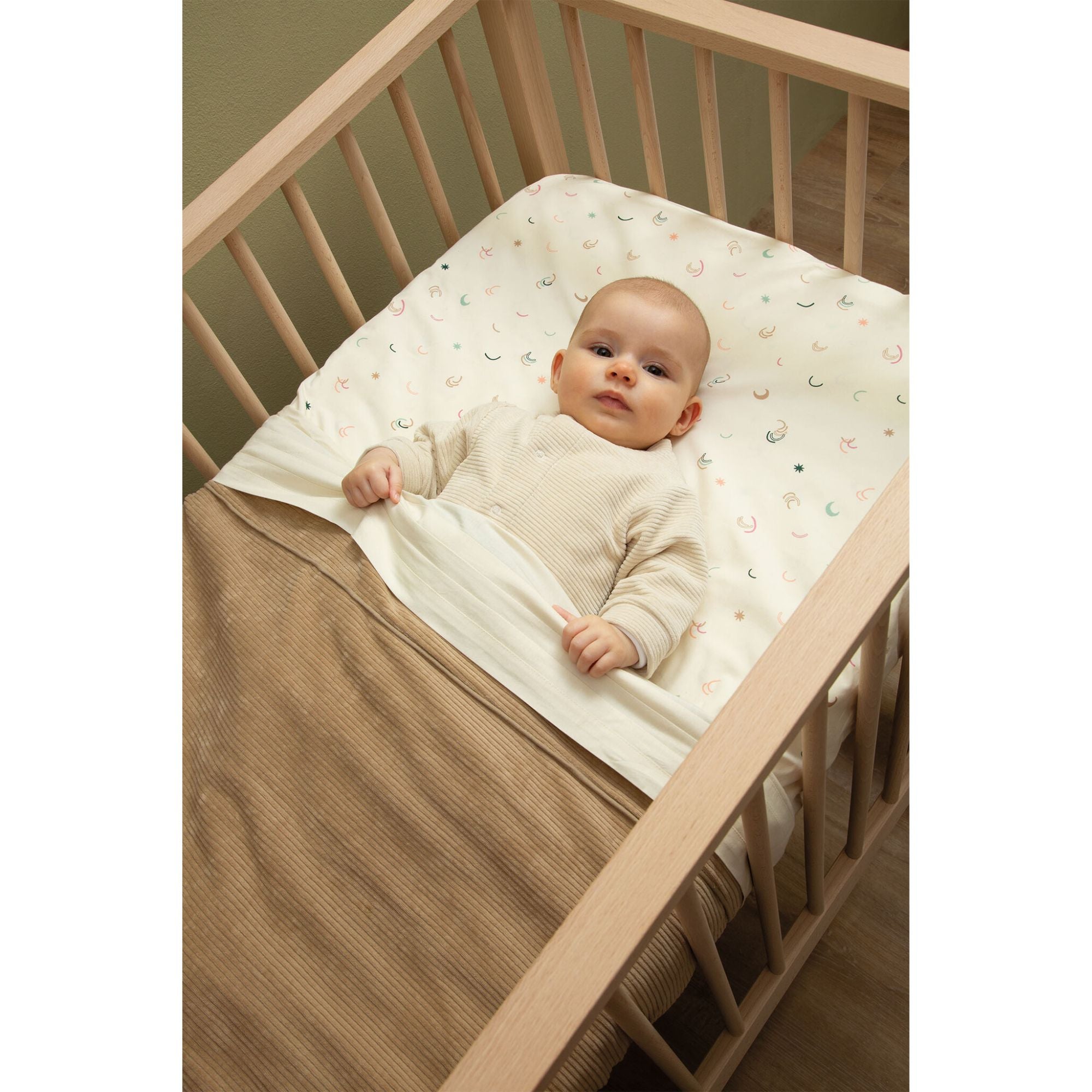 Witlof Tuck-Inn Babybettdecke 60 x 120 cm Velvet Rib