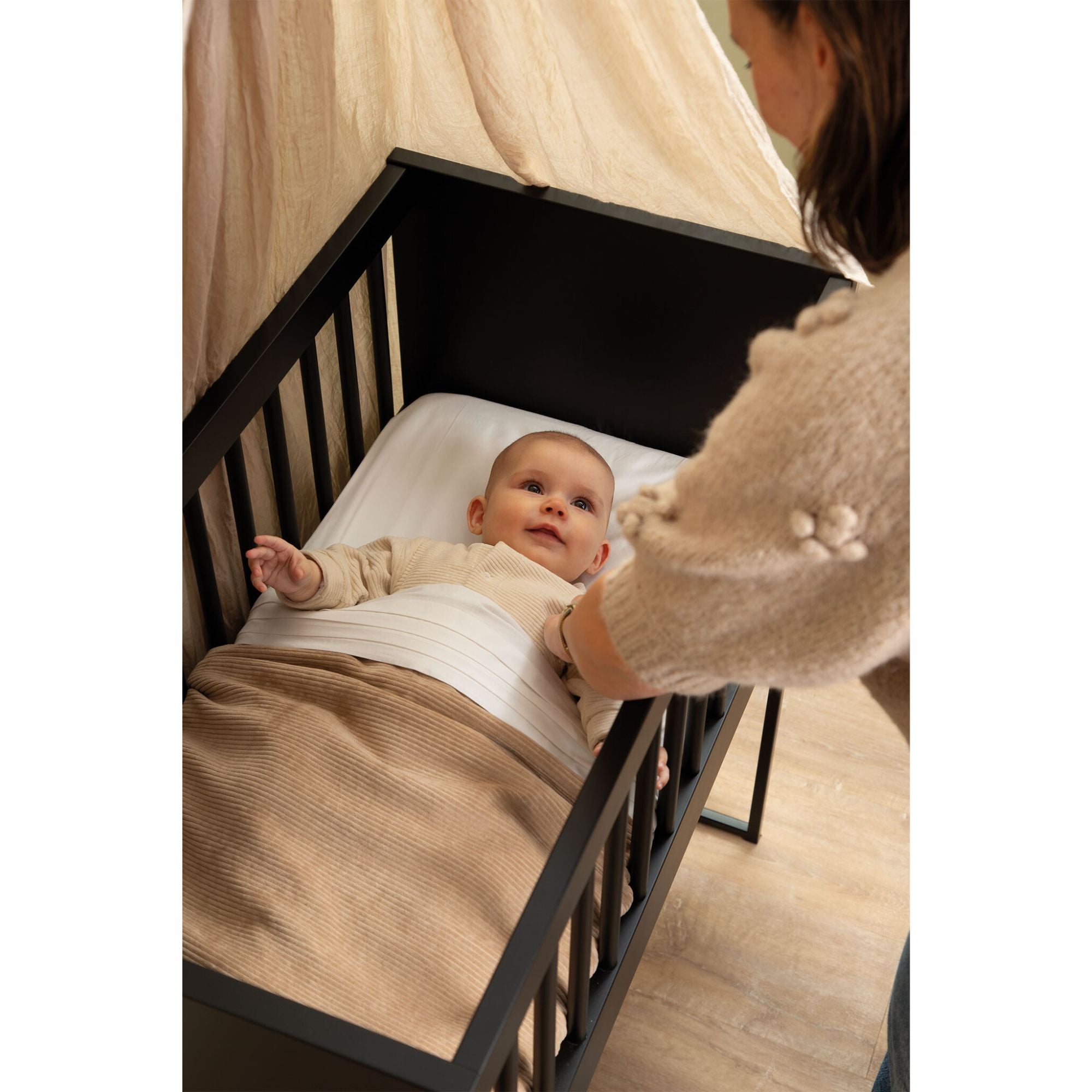 Witlof Tuck-Inn Wiegendecke 40 x 80 cm Velvet Rib