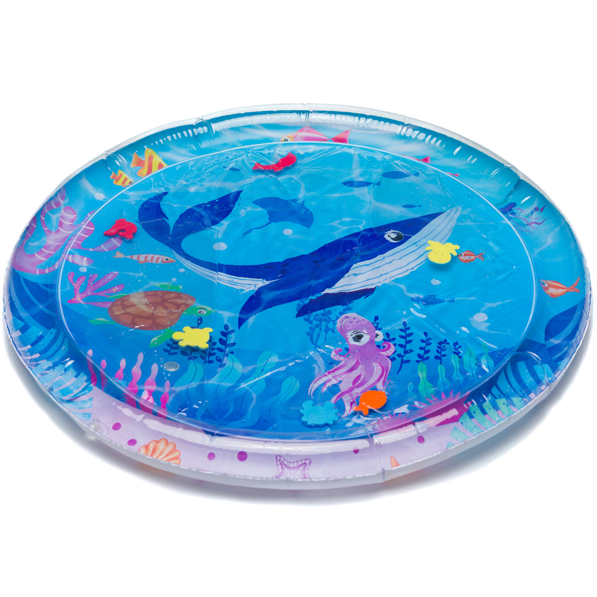 Fillikid Wasserspielmatte rund ocean blue