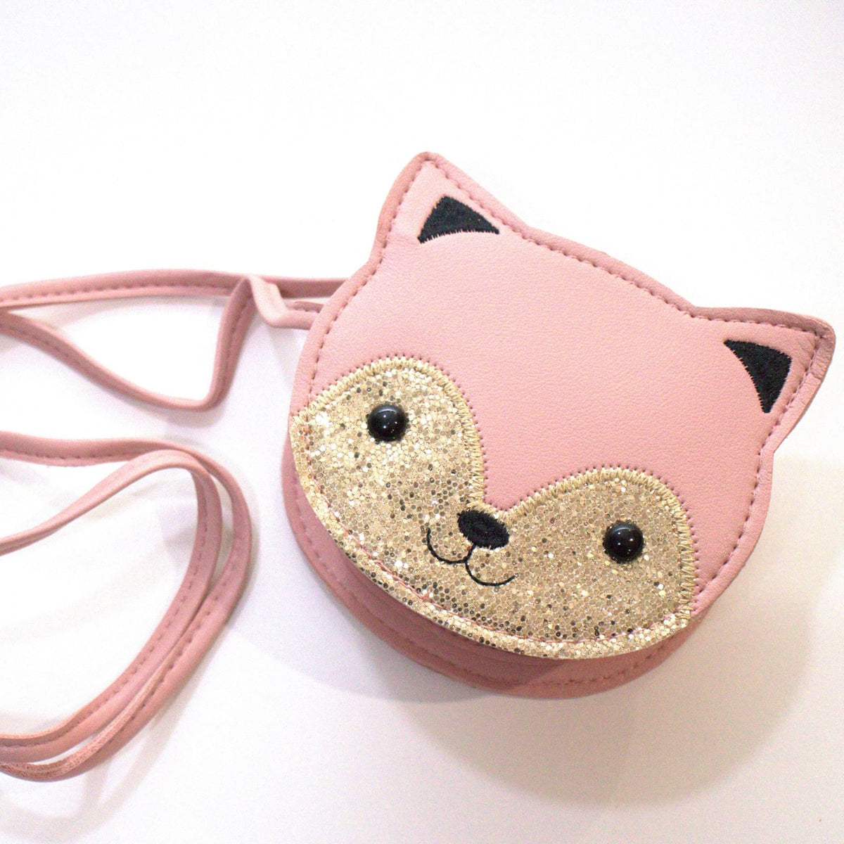 YUKO.B Umhängetasche Gaspard die Katze rosa