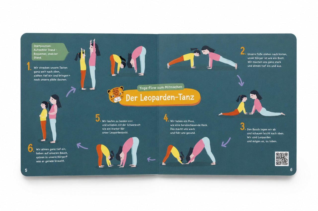 YOGITIER Yoga Buch  Löwenmut & Einhornzauber