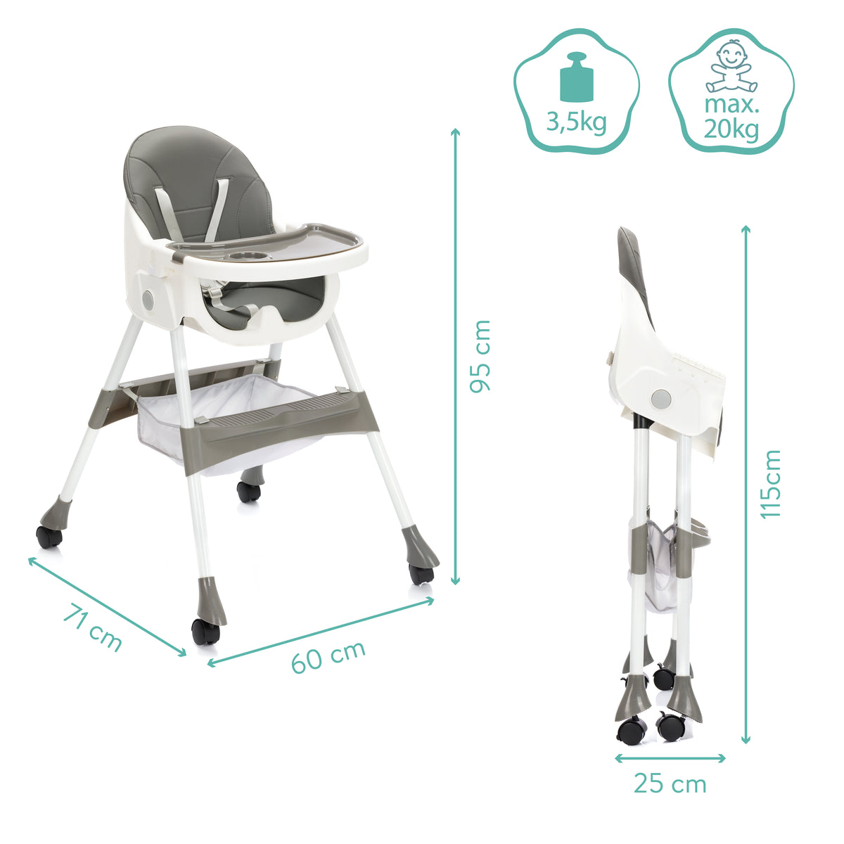 Fillikid Hochstuhl Finn *Sale* nur für kurze Zeit