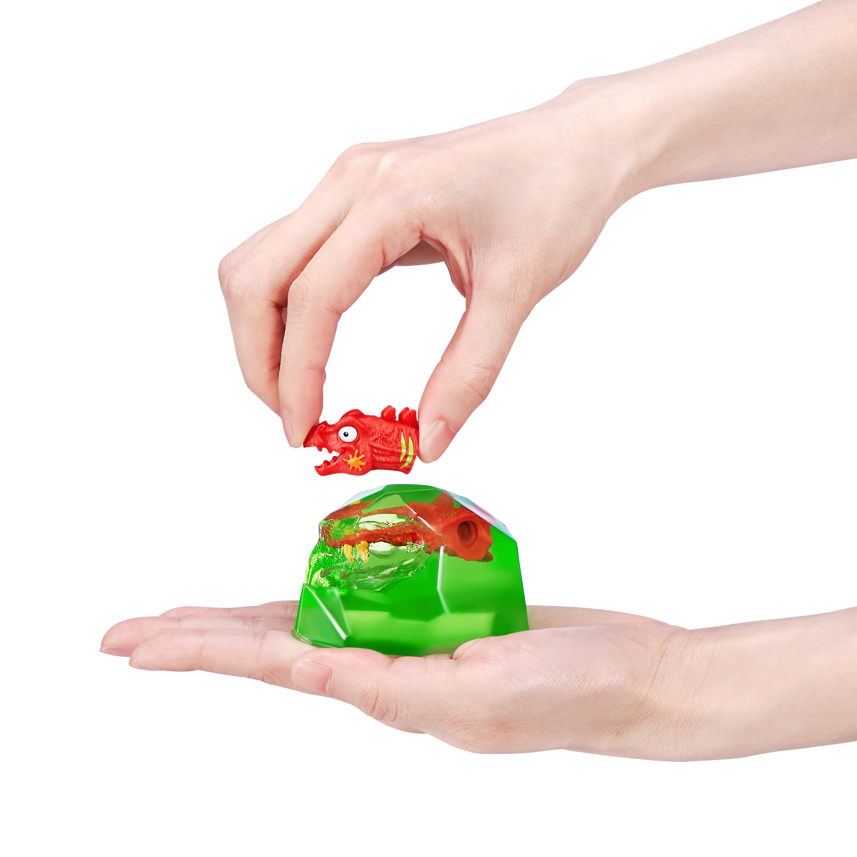 PAKA SMASHERS Jurassic Mini Light-Up Dino S1 PDQ
