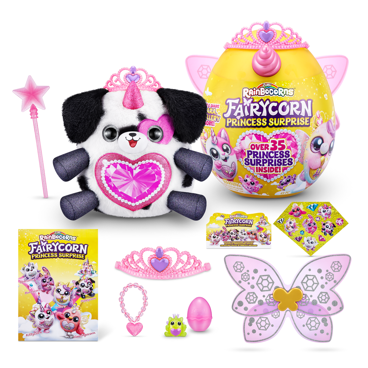 PAKA RAINBOCORNS Fairycorn Princess Medium Plush S6