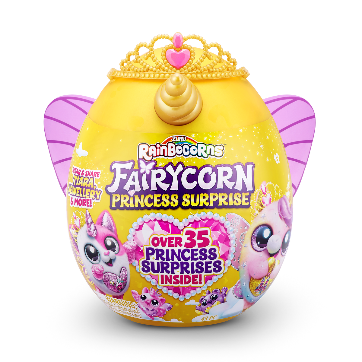 PAKA RAINBOCORNS Fairycorn Princess Medium Plush S6