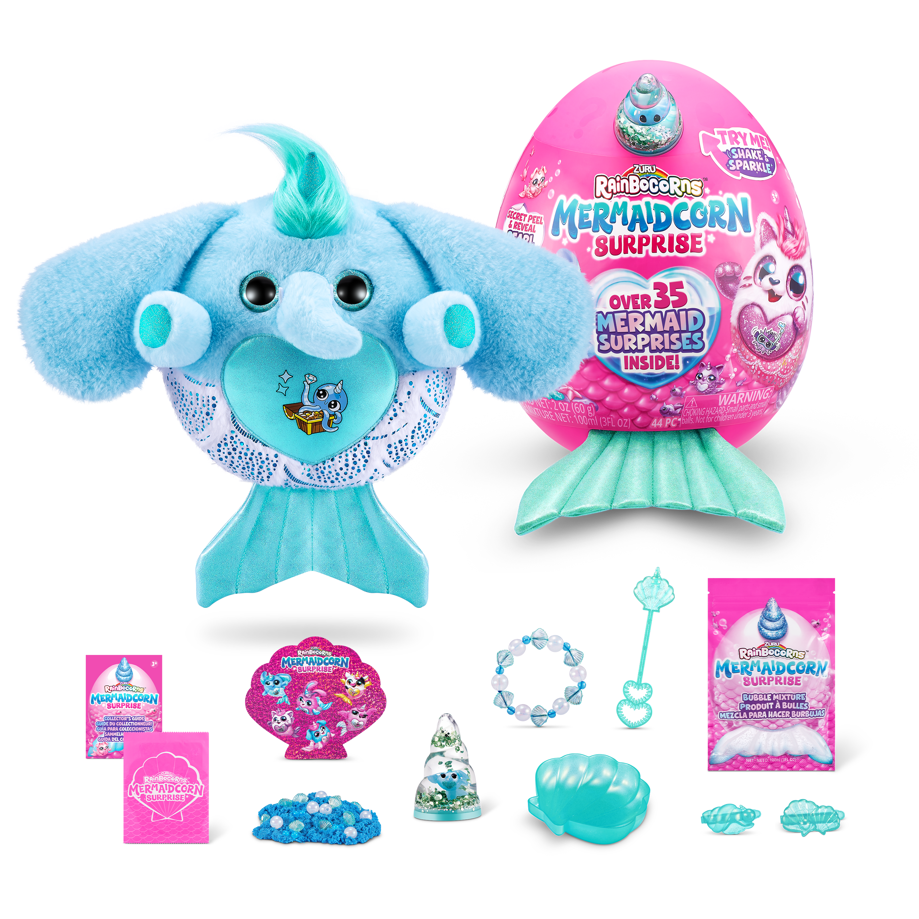 PAKA RAINBOCORNS Mermaidcorn Surprise Medium Plush S7