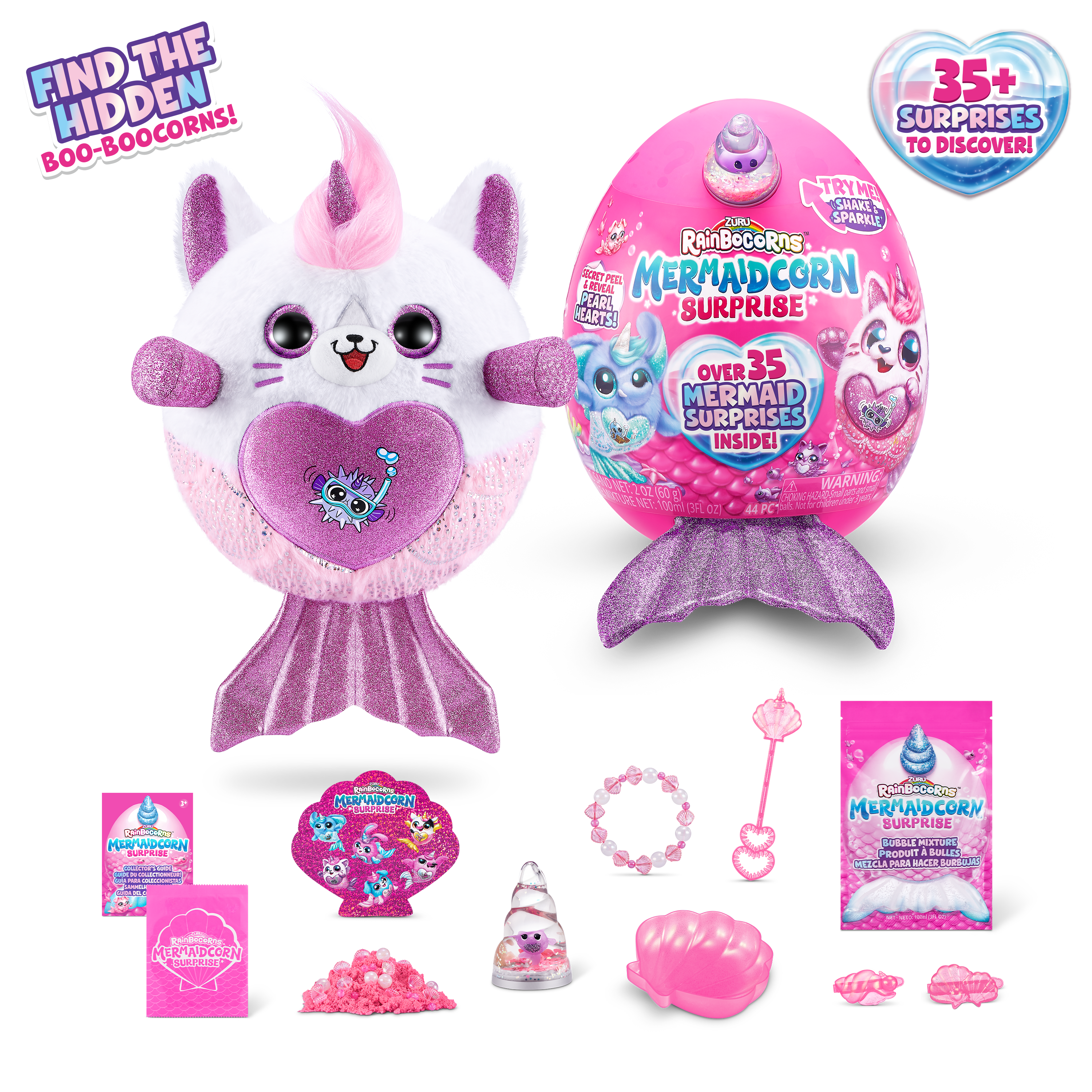 PAKA RAINBOCORNS Mermaidcorn Surprise Medium Plush S7