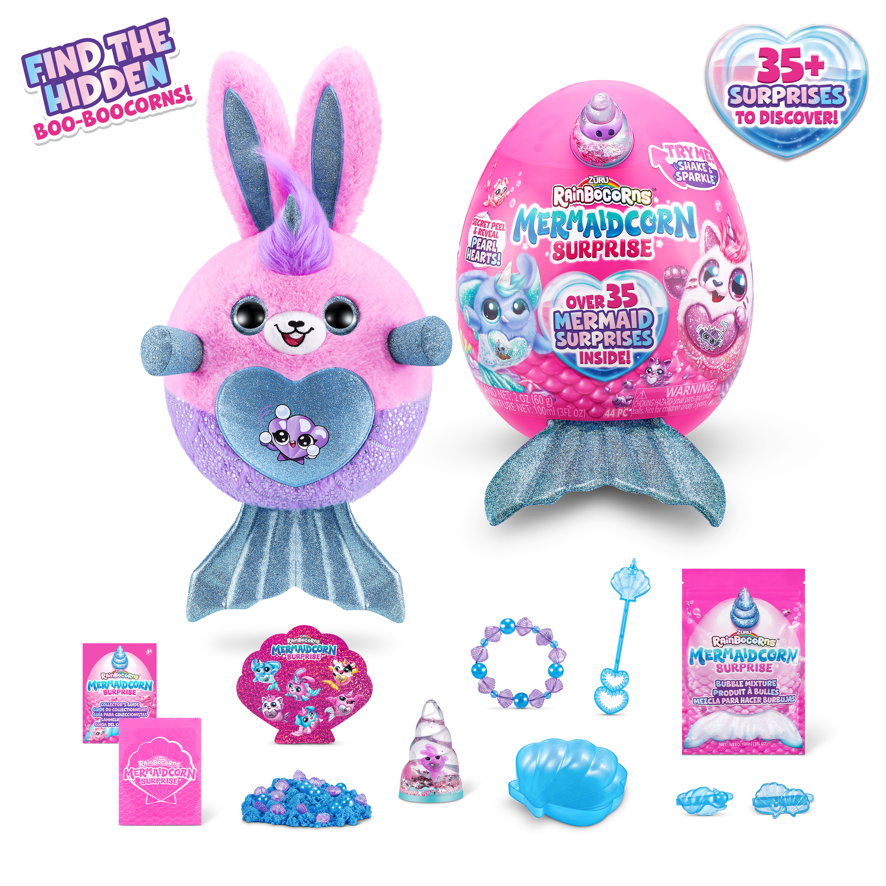 PAKA RAINBOCORNS Mermaidcorn Surprise Medium Plush S7